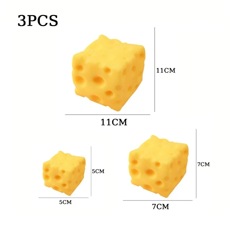 Giant Cheese Squeeze Toy
