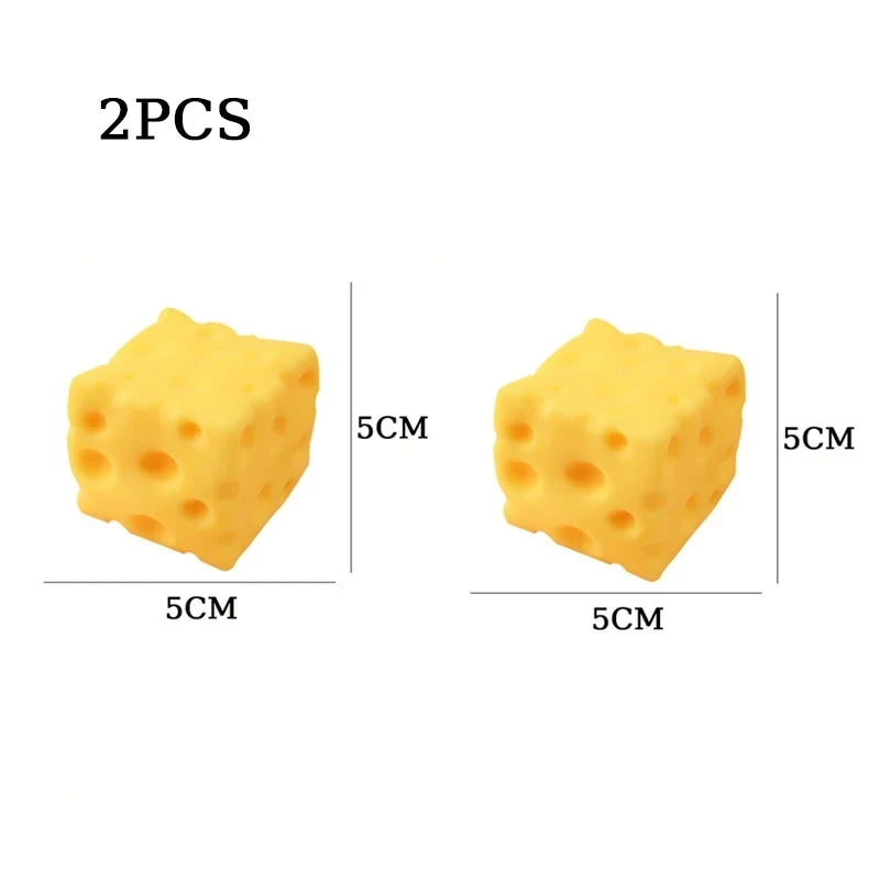Giant Cheese Squeeze Toy