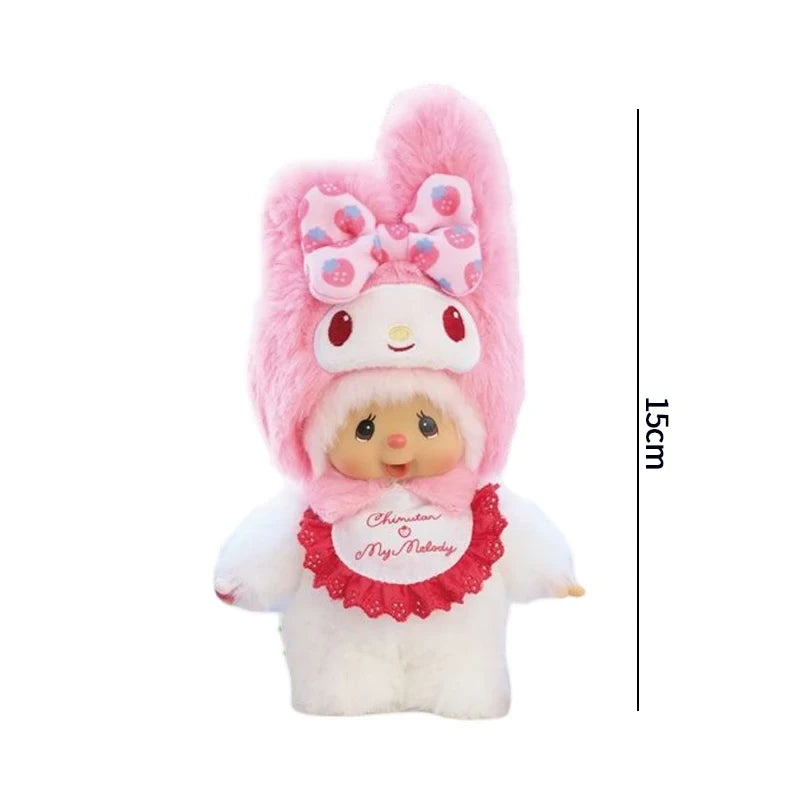 Monchhichi Plush Keychain